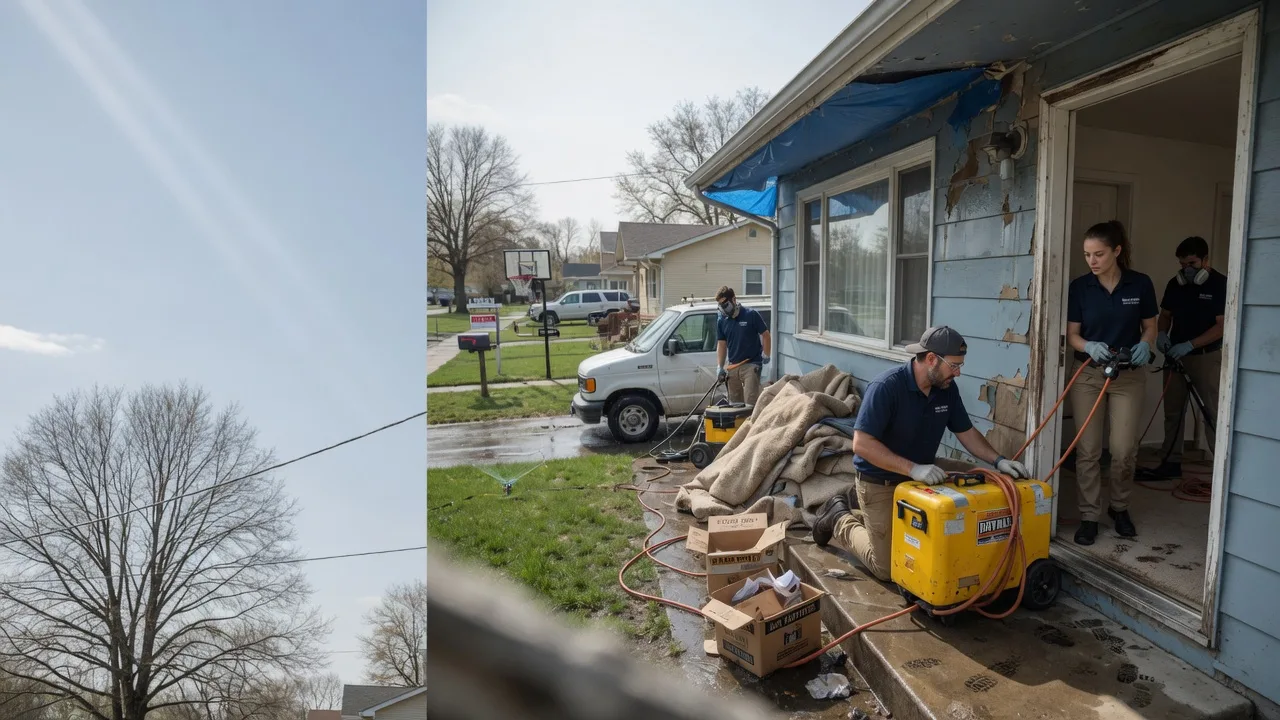 Basement Flood Cleanup in George, IA near me